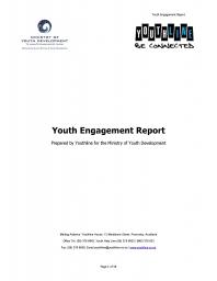 Youth Engagement Report 1